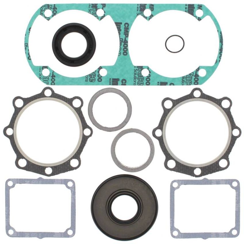 Vertex Pistons 711239 Vertex Gaskets 99-01 Yamaha Phazer 500 Complete Gasket Kit w/ Oil Seals