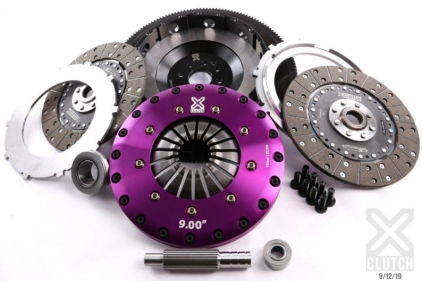 XCLUTCH XKFD23568-2G 96-04 Ford Mustang GT 4.6L 9in Twin Solid Organic Clutch Kit