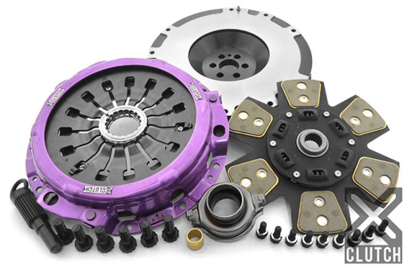 XCLUTCH XKNI25515-1R 99-02 Nissan Skyline GT-R 2.6L Stage 2R Extra HD Sprung Ceramic Clutch Kit