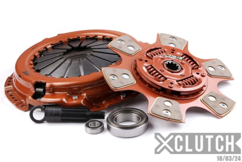XCLUTCH XKTY28007-1B 89-90 Toyota Landcruiser 4.0L Stage 2 Sprung Ceramic Clutch Kit