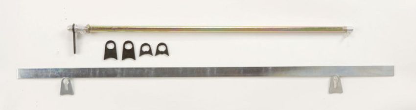 RACEQUIP RQP700106 Window Net Mount Kit Spring Loaded Flat Bar