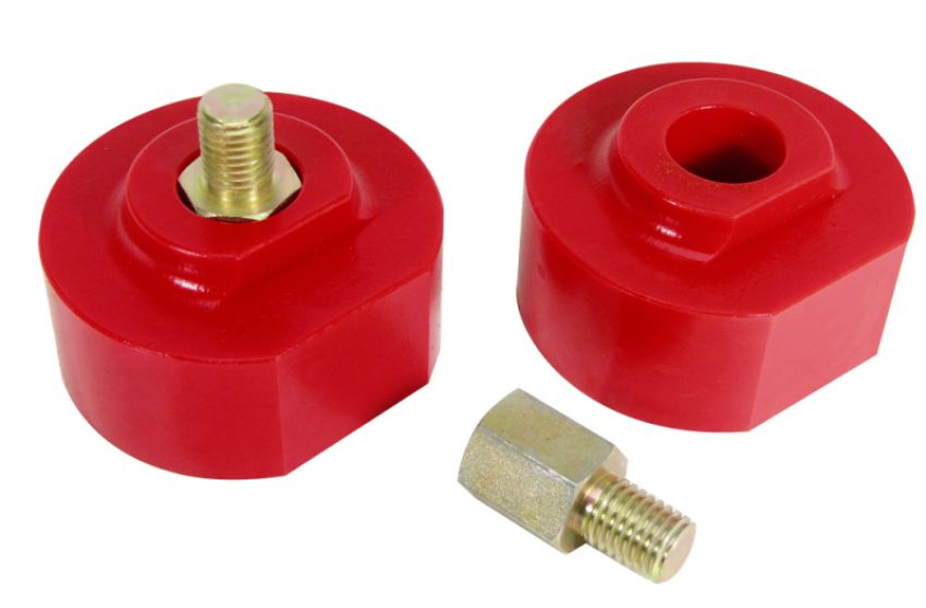 Prothane 99-09 Ford F250/350 2wd Front Coil Spring 2in Lift Spacer - Red