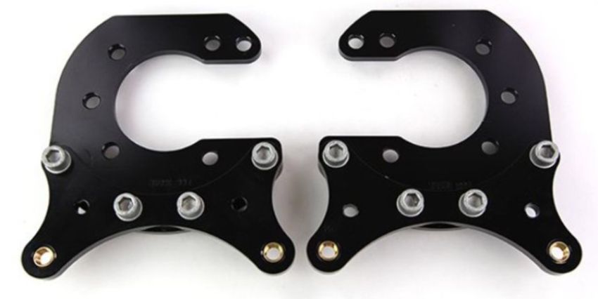 Wilwood 249-2103/04 Brackets (2) - P/S Rear - 12 Bolt 2.81in Offset