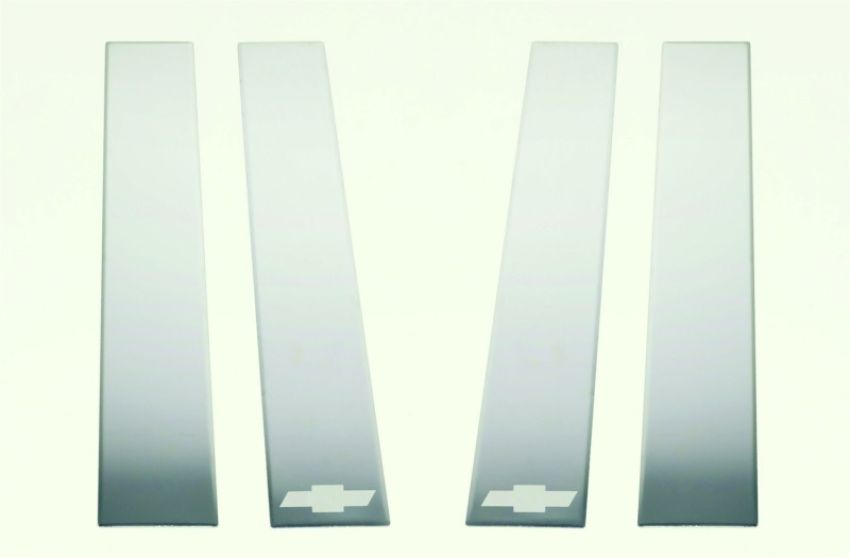 Putco 402670GM-1 19-20 Chevy Silv Fits Double Cab and Crew Cab - Bow Tie Etching