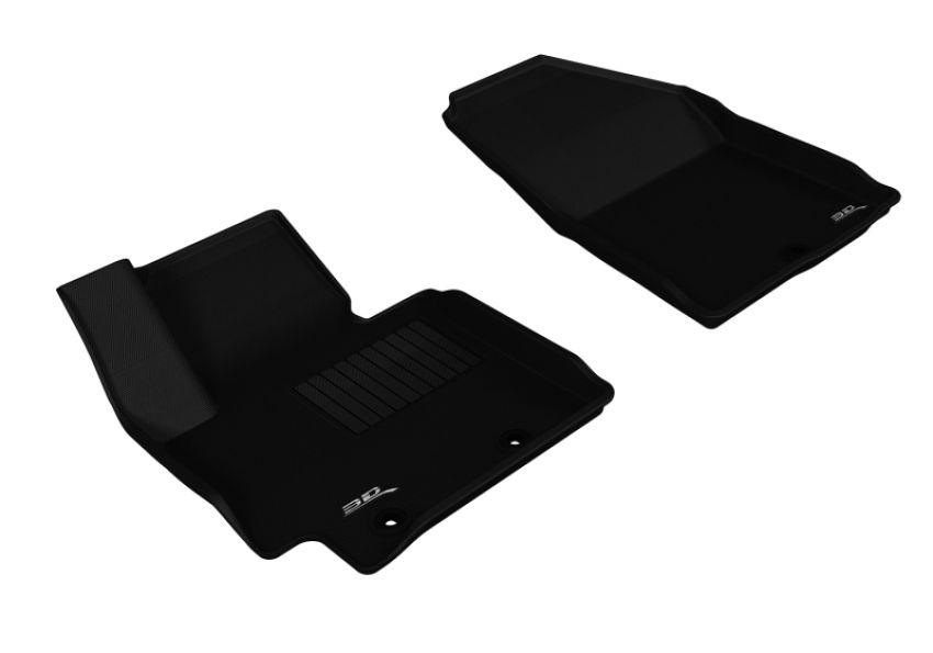 3D MAXpider 2014-2019 Kia Soul Kagu 1st Row Floormat - Black