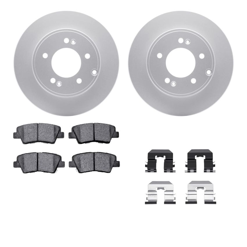 Dynamic Friction 4512-03128 Rotor Kit