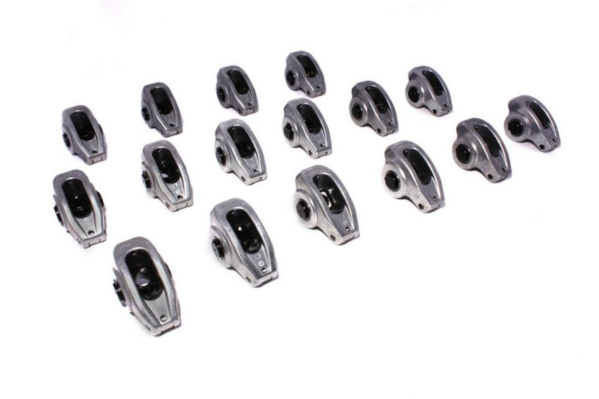 COMP CAMS COM17002-16 SBC H/E Alum. R/A's - 1.6 Ratio 3/8 Stud