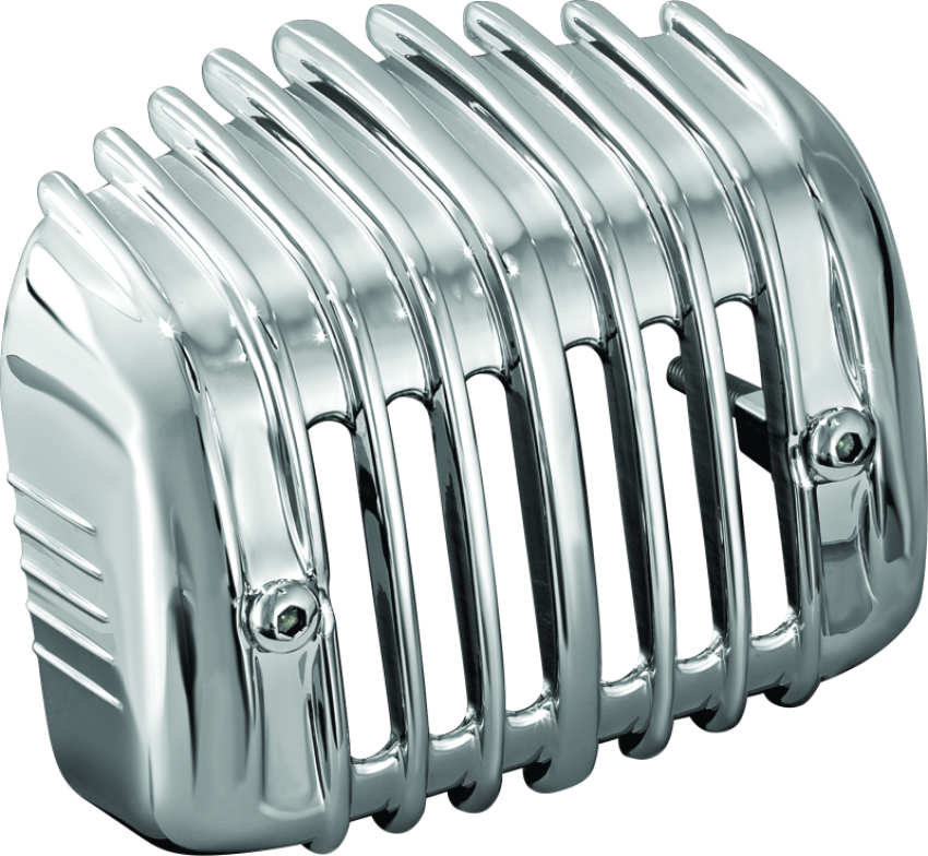 Kuryakyn 7839 Regulator Cover  01-17 Softail Chrome