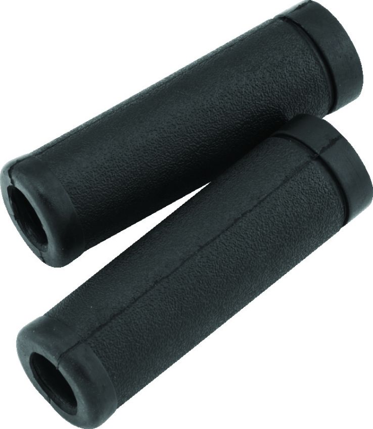 Bikers Choice 492656 74-07 Big Twin & XL Black Rubber Stock Style Grips Replaces H-D 56006-82 Pr