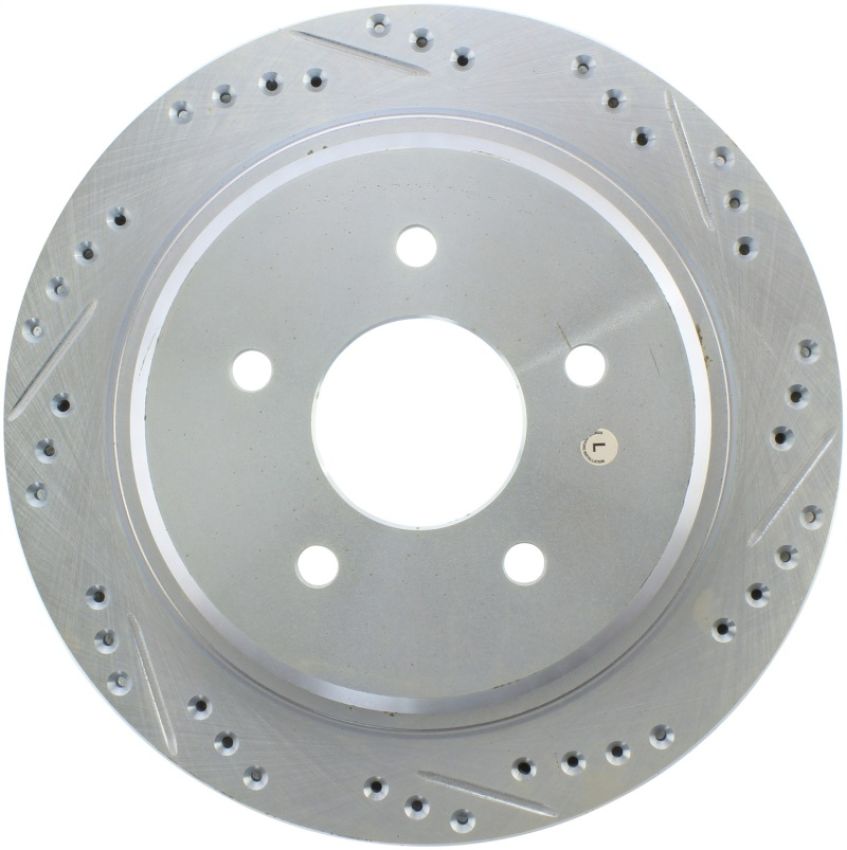 Stoptech 227.62061L Select Sport Drilled & Slotted Rotor - Front Right