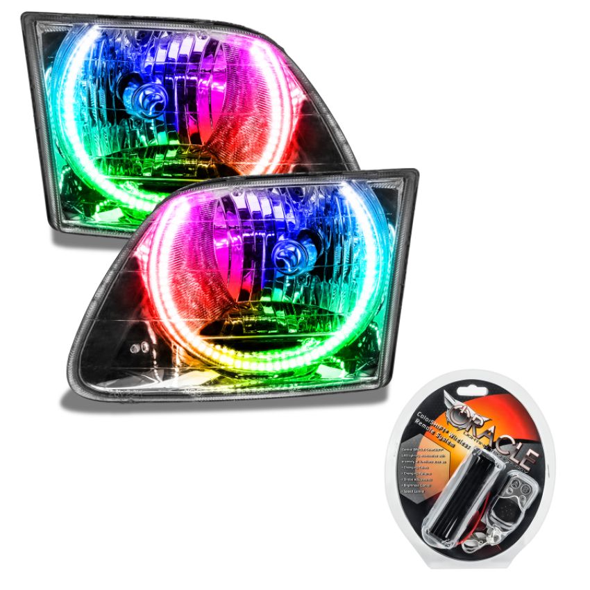 Oracle Lighting 7733-330 SMD Pre-Assembled Headlights, ColorSHIFT