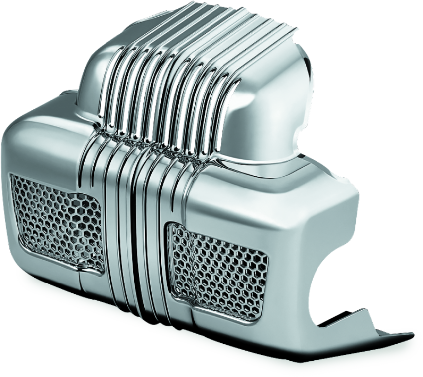 Kuryakyn 7677 Coolant Pump Cover 14-16 Touring Models Chrome