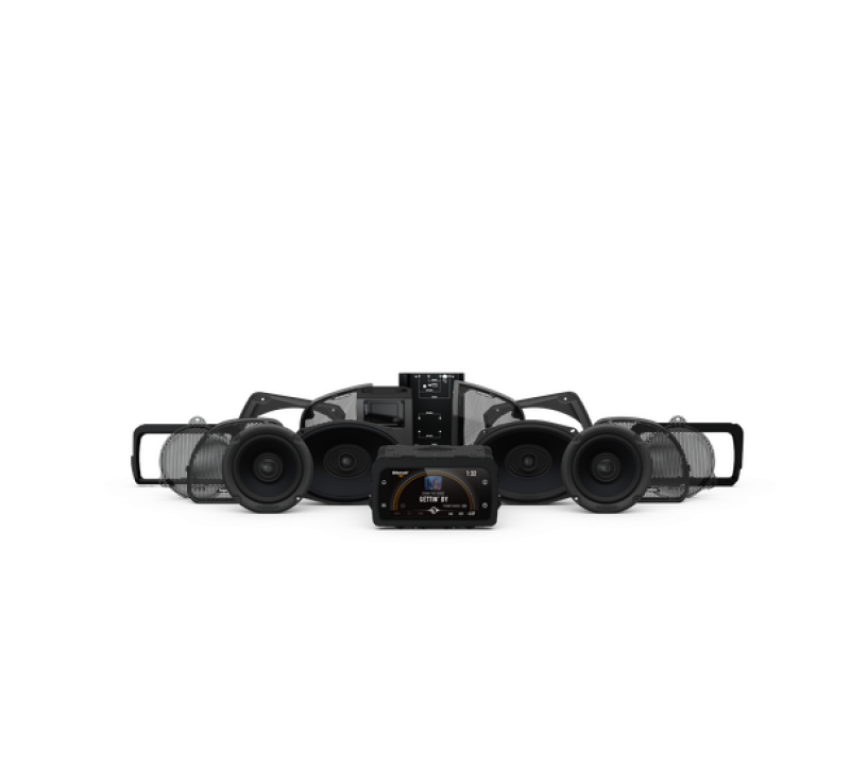 Rockford Fosgate HD14-PMX-STG3 2014+ Harley-Davidson Street Glide/Road Glide PMX Stage-2 Complete Kit