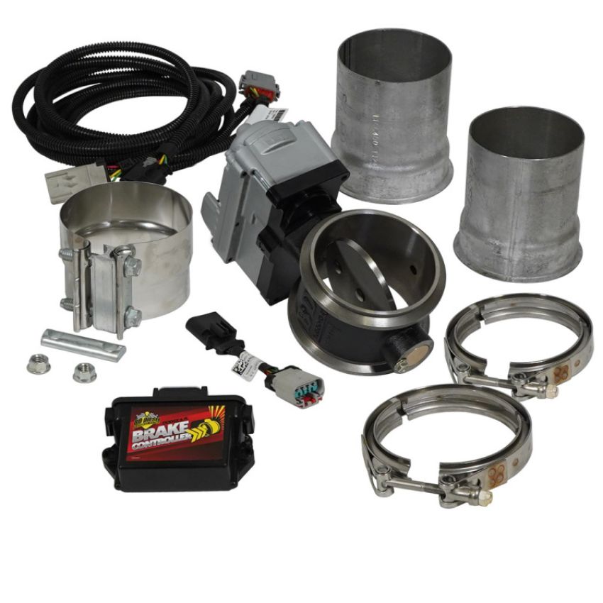 BD Diesel 1027346 BD Electronic Exhaust Brake 4.0in RAM 2500/3500 6.7L Cummins 2007.5-2017