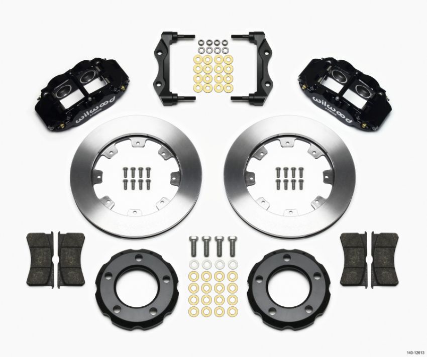Wilwood 140-12613 Narrow Superlite 4R Front Kit 12.19in 82-86 Jeep CJ