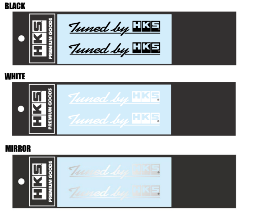 HKS 51003-AK145 Sticker Tuned by  W120 MIRROR