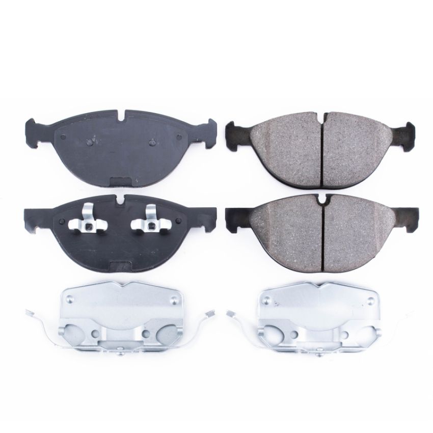 PowerStop 17-1381 PowerStop - Z17 Low-Dust Ceramic Brake Pads with Hardware