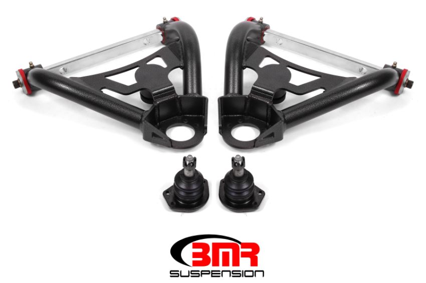 BMR Suspension AA017H A-arms, Upper, DOM, Non-adjustable, Polyurethane Bushings, Stock Spindles