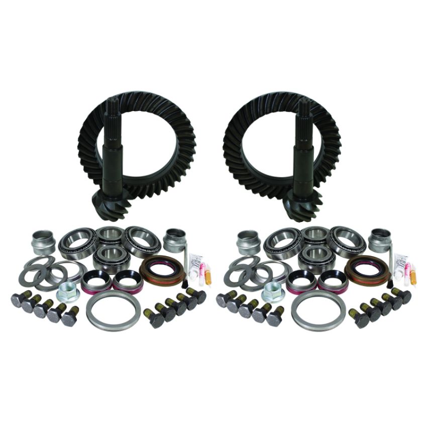 Yukon Gear & Axle YGK056 Yukon Gear & Install Kit Package for Jeep JK Rubicon 4.11 Ratio