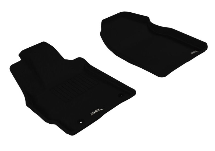 3D MAXpider 2007-2012 Mazda CX-7 Kagu 1st Row Floormat - Black