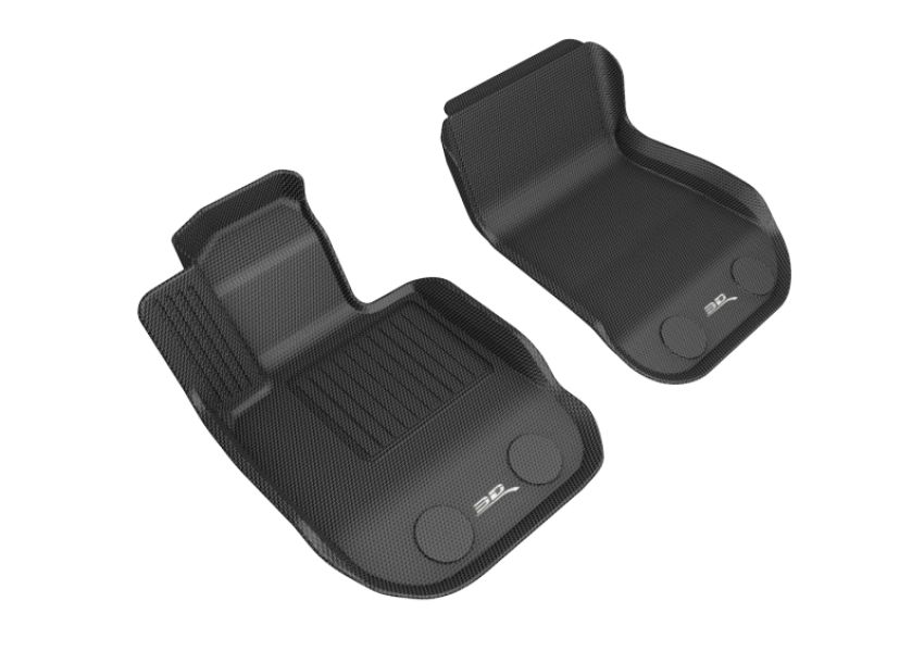 3D MAXpider 2020 Toyota/BMW Gr Supra/Z4 Kagu 1st Row Floormat - Black