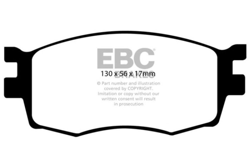 EBC Brakes DP21768 Greenstuff 2000 Series Sport Brake Pads