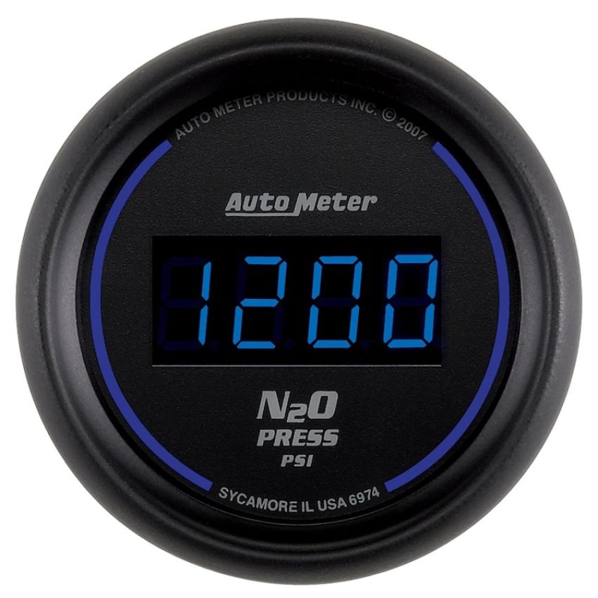 AutoMeter 6974 GAUGE, NITROUS PRESSURE, 2 1/16