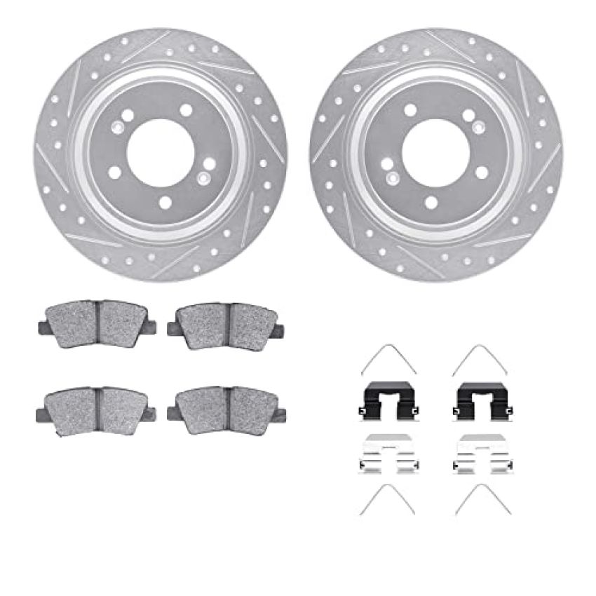 Dynamic Friction 7512-21044 Rotor Kit