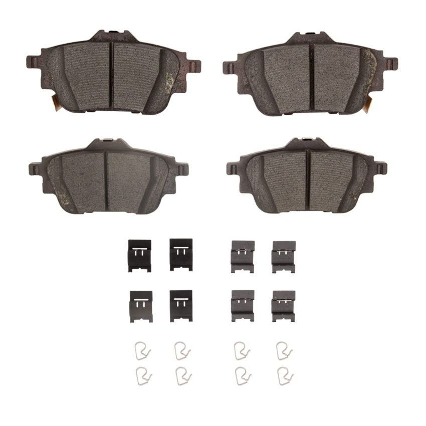 Dynamic Friction 1551-2306-01 Brake Pad Kt