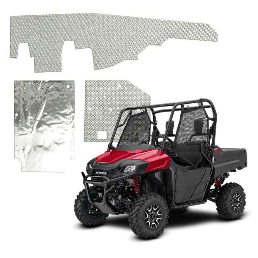 Design Engineering 902110 Heat Shield Kit, Honda Pioneer 700 & 700-4, 2014-2025