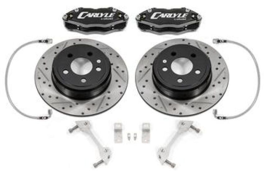 BMR Suspension DBK112 BMR 06-23 Dodge Charger / 08-23 Dodge Challenger 15in Conversion Brake Kit w/ Black Calipers