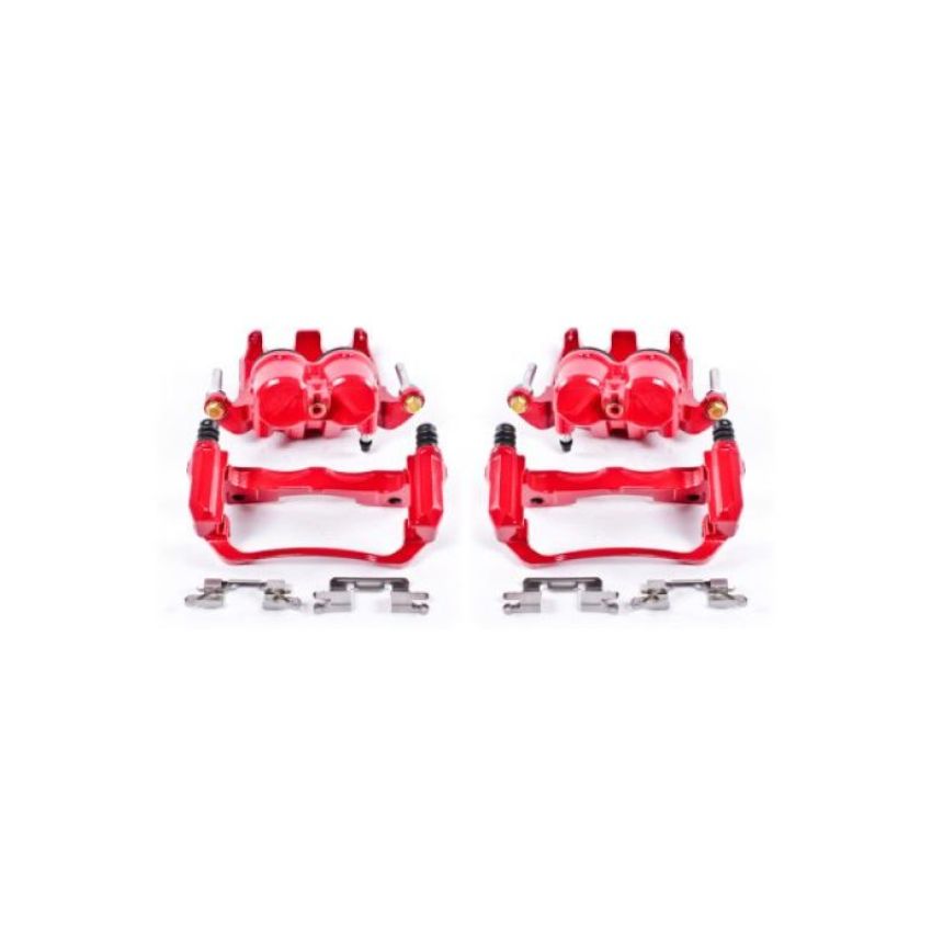 PowerStop S3122A Red Powder Coated Calipers