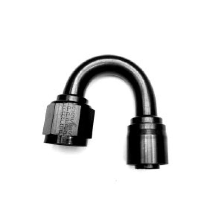 Fragola 8118008 -8AN 180 Degree Fixed/Single Swivel Sport Crimp Pro Hose End