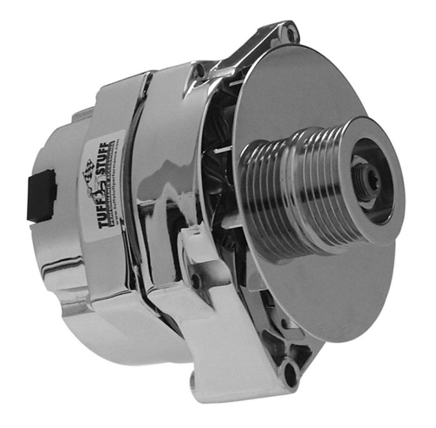 TUFF-STUFF TFS7127NDP6G GM Alternator 100 Amp 1-Wire Polished 6 Groove