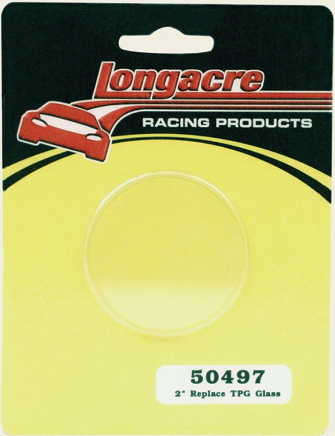 LONGACRE LON52-50497 Replacement Glass for 2in. Tire Gauge