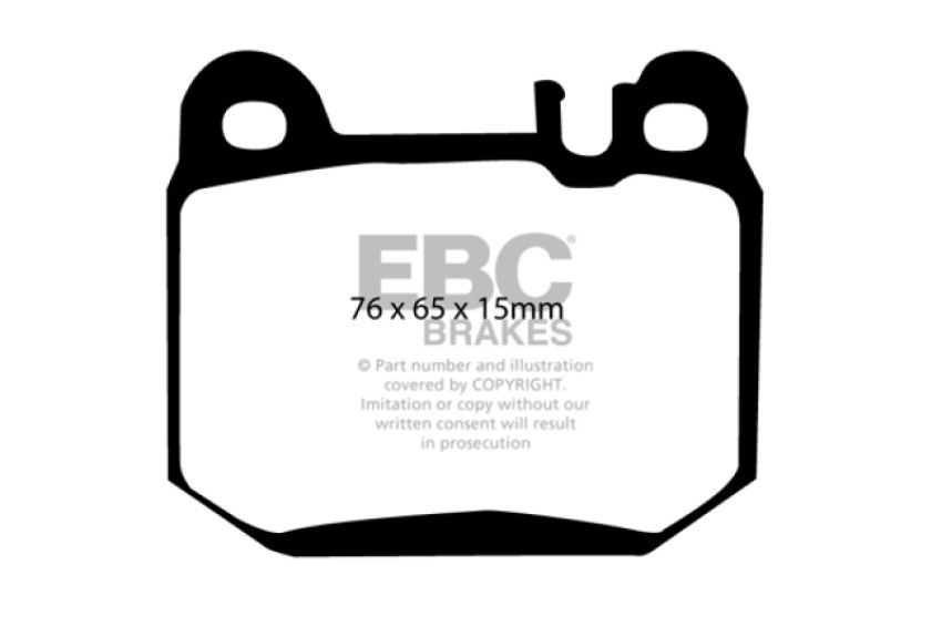 EBC Brakes UD874 Ultimax OEM Replacement Brake Pads