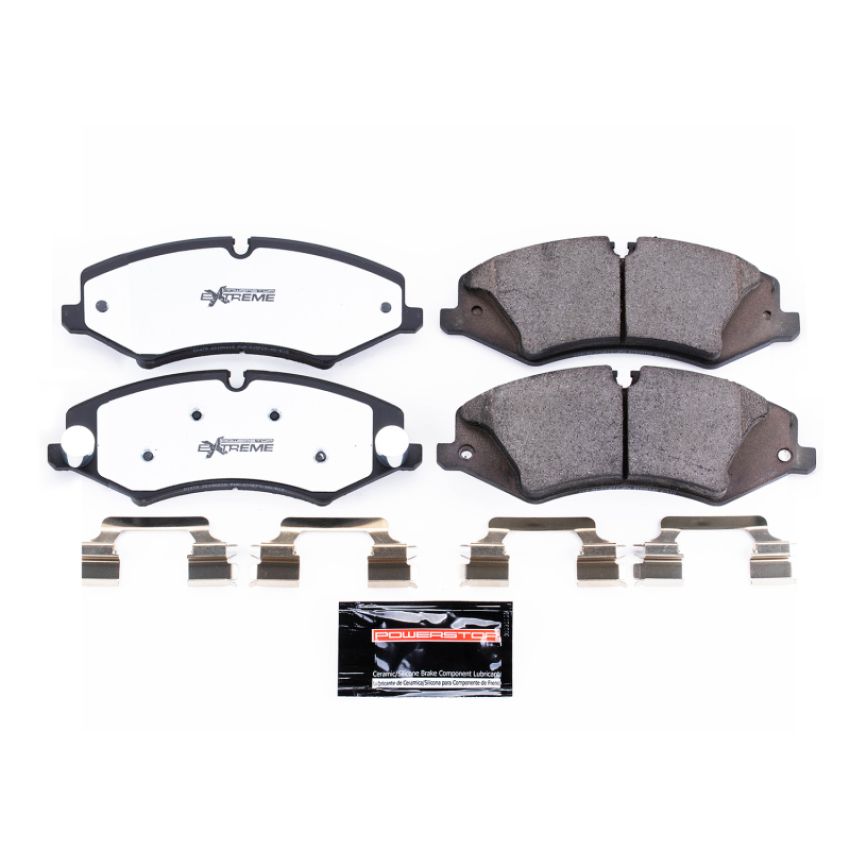 PowerStop Z36-1479 PowerStop - Z36 Truck and SUV Carbon-Fiber Ceramic Brake Pads with Hardware Kit