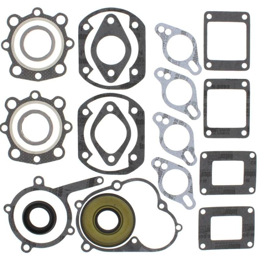 Vertex Pistons 711146 Vertex Gaskets 76-78 Yamaha Exciter EX440 A B Complete Gasket Kit w/ Oil Seals