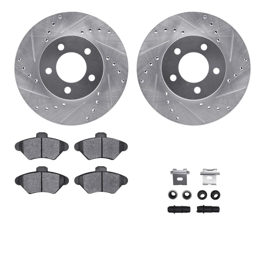 Dynamic Friction 7612-54002 Rotor Kit