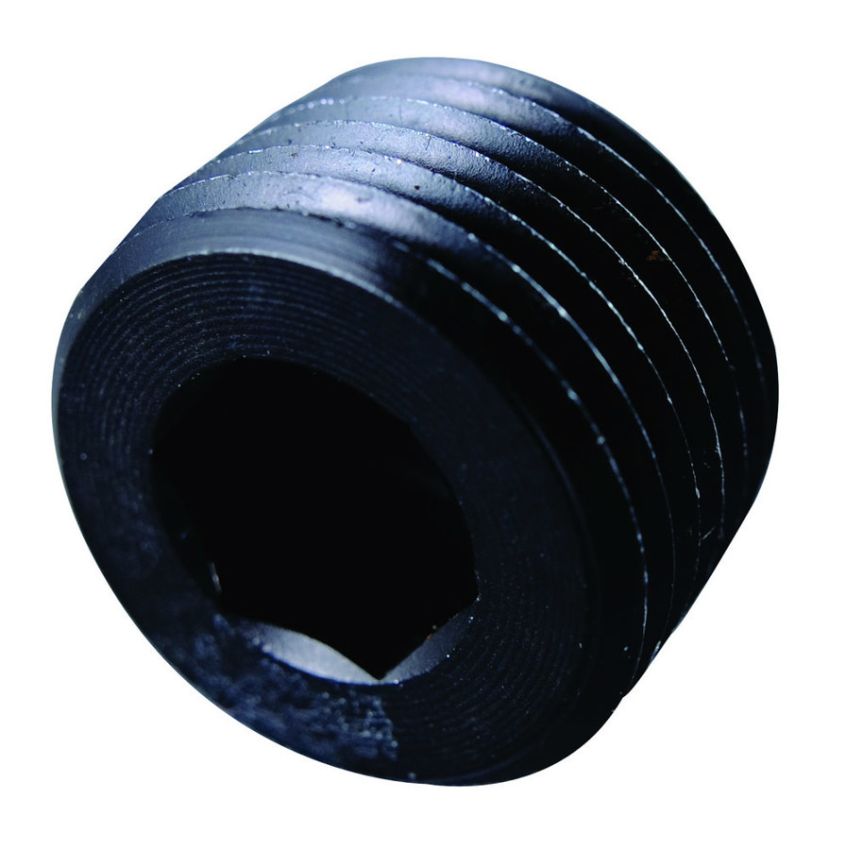FRAGOLA FRG493201-BL 1/16 MPT Allen Pipe Plug Black