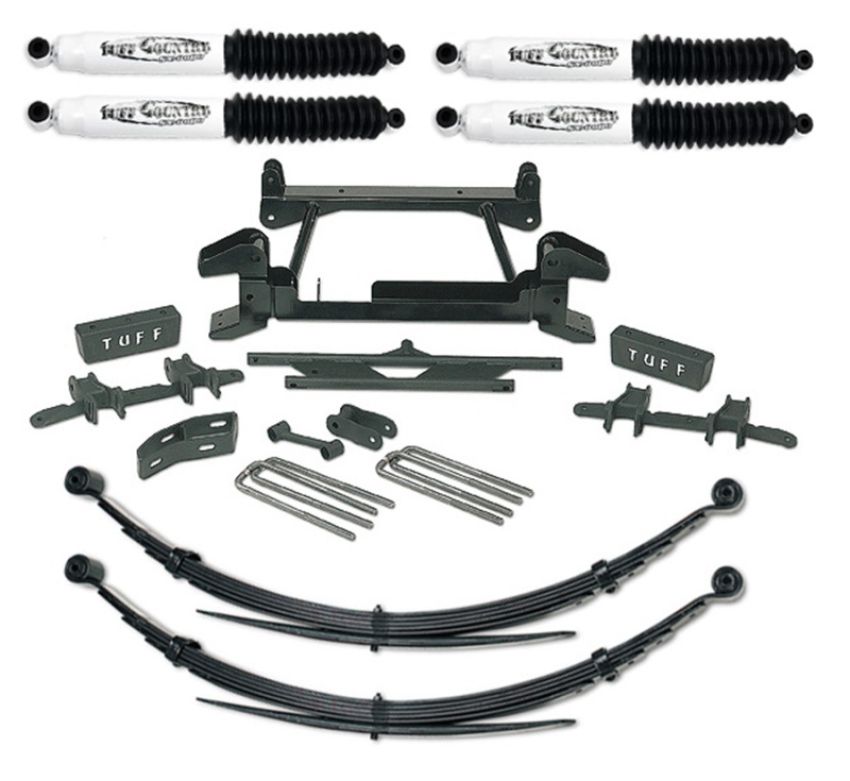 Tuff Country 16812KN 88-98 Chevy Truck K1500 4x4 6in Lift Kit with Rear Leaf Springs (SX8000 Shocks)
