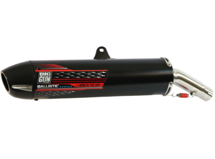 Big Gun 08-1202 04-09/12-13 Yamaha YFZ 450 Ballistic Series Slip On Exhaust