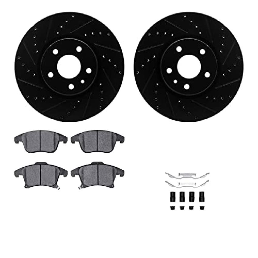 Dynamic Friction 8512-54175 Rotor Kit