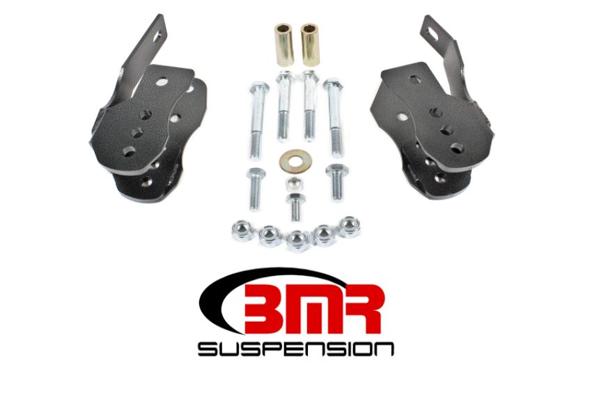 BMR Suspension CAB005H Control Arm Relocation Brackets, Bolt-on