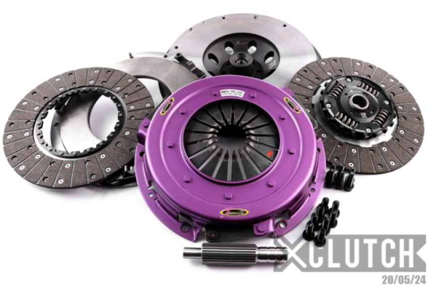 XCLUTCH XKFD27540-2A 15-20 Ford Mustang Shelby GT350 5.2L 10.5in Twin Sprung Organic Clutch Kit