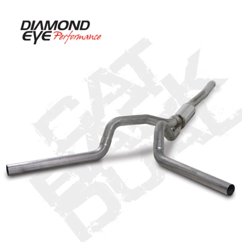 Diamond Eye Performance K4124S Diamond Eye KIT 4in CB DUAL SS: 2006-2007.5 CHEVY/GMC 6.6L 2500/3500