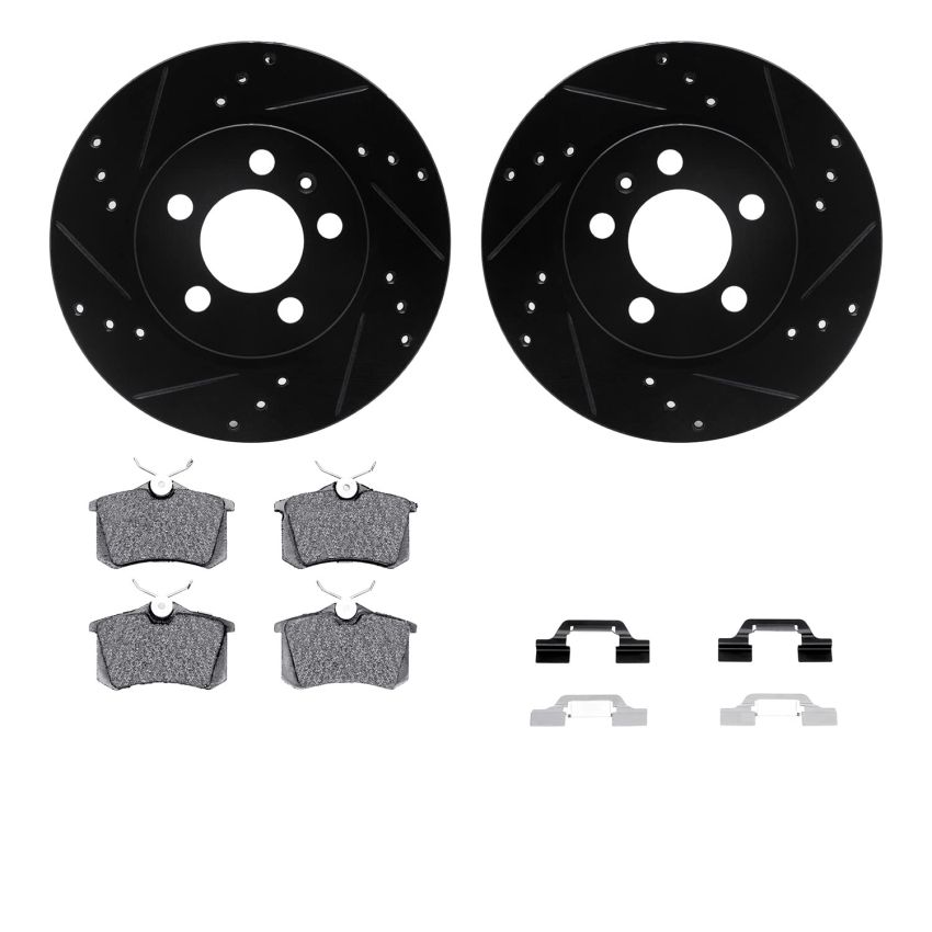 Dynamic Friction 8512-74048 Rotor Kit