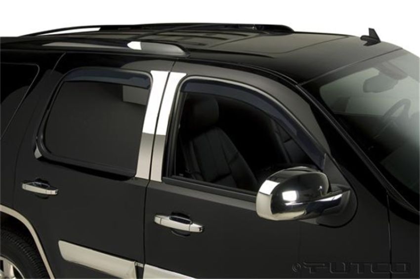 Putco 580058 14-14 Chevrolet Silverado HD - Ext Cab (Set of 4) Element Tinted Window Visors