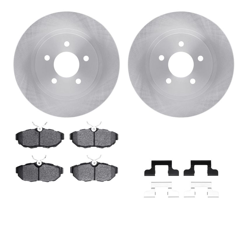 Dynamic Friction 6512-99047 Rotor Kit