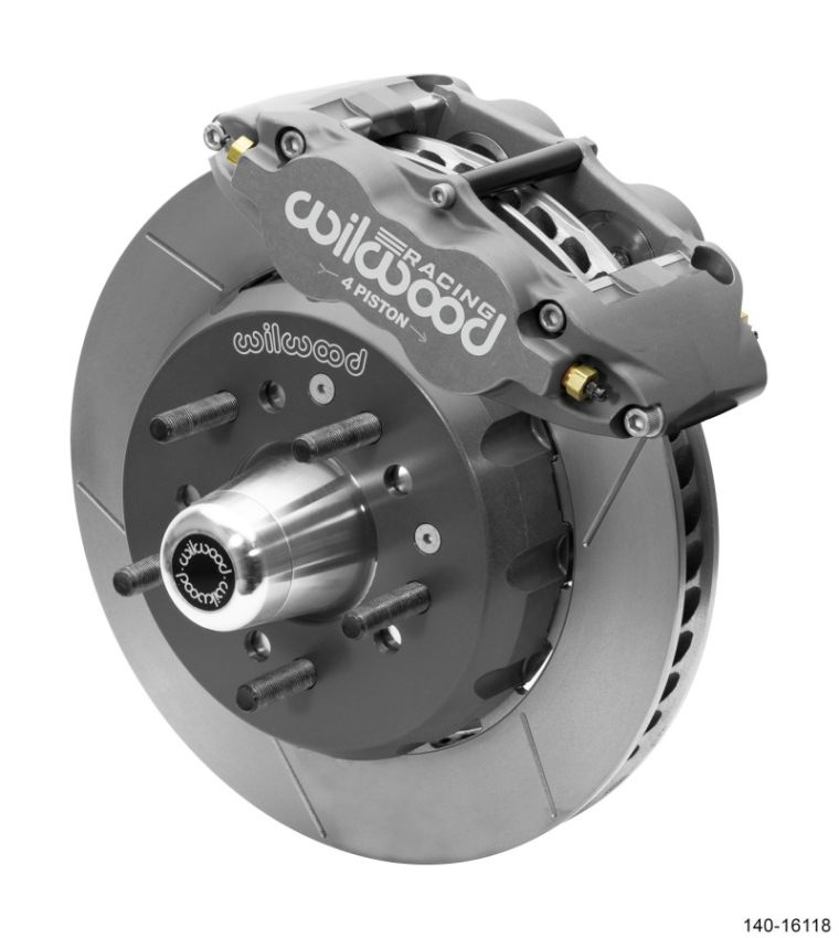 Wilwood 140-16118 82-92 Camaro Forged Superlite 4R Road Race Front Big Brake Kit 13.06in Rotor With Lines